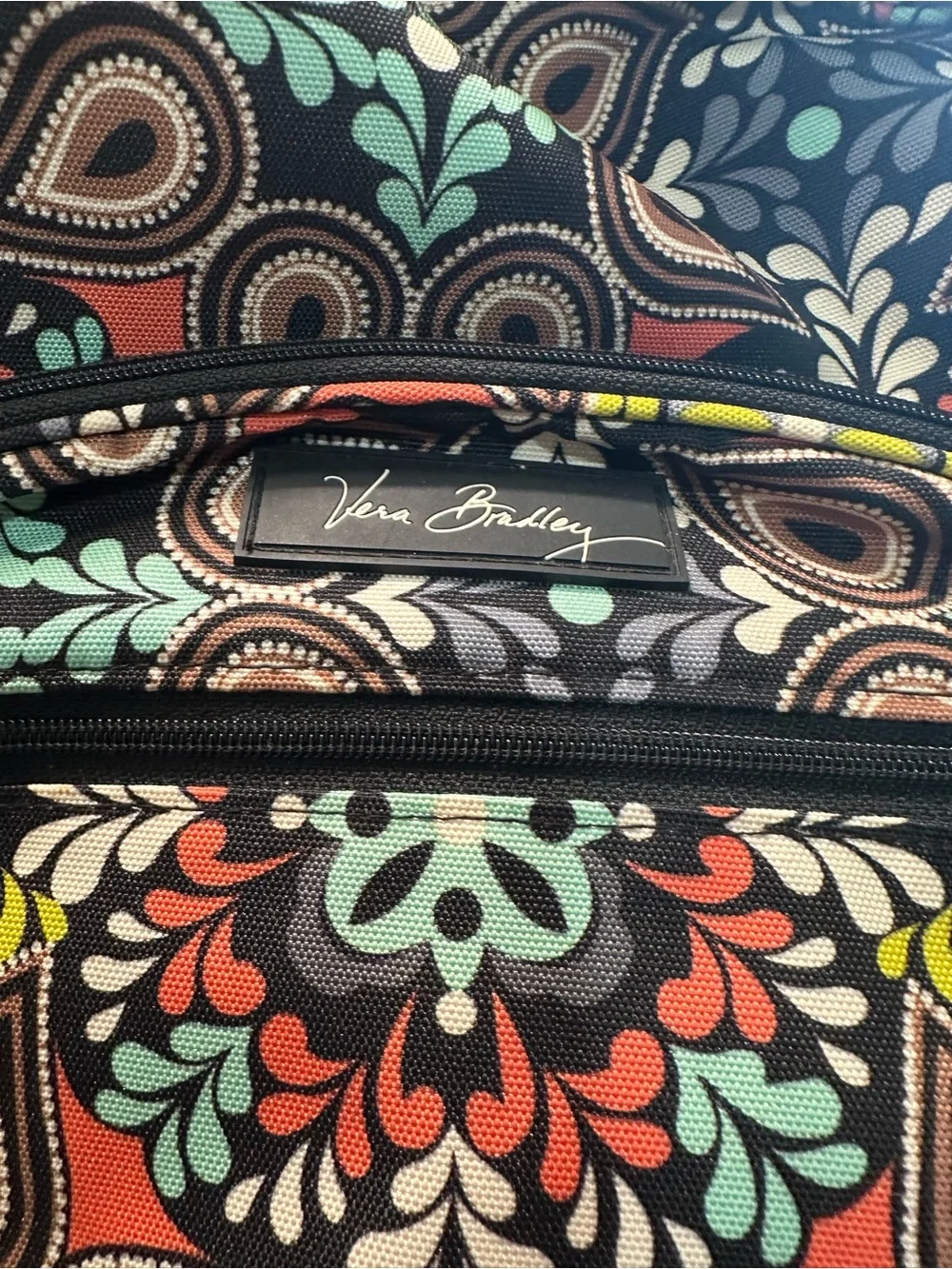 Like New Vera Bradley Sierra Floral Paisley Backpack